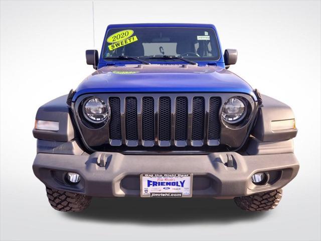 used 2020 Jeep Wrangler car, priced at $24,500