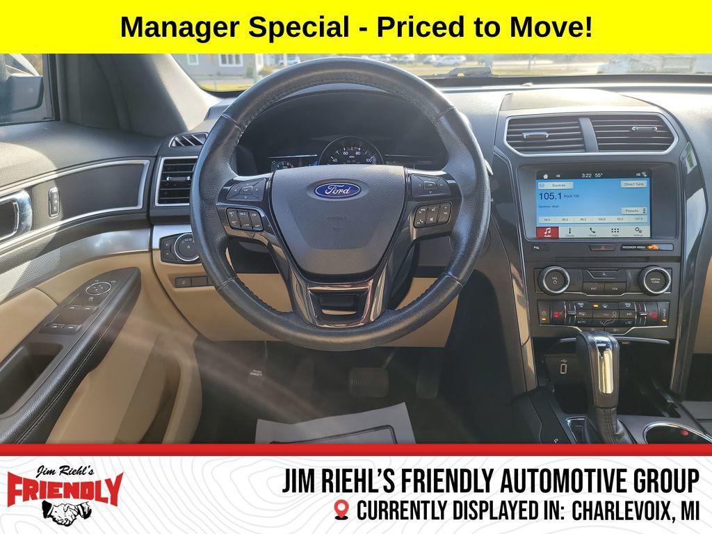 used 2017 Ford Explorer car, priced at $16,900