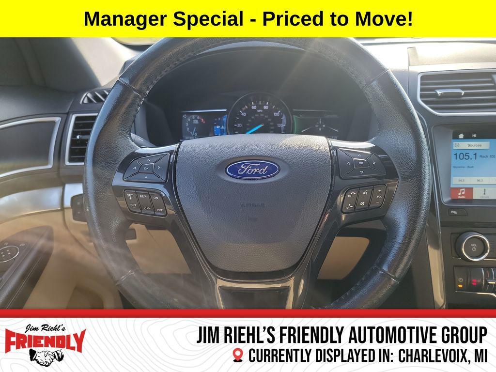 used 2017 Ford Explorer car, priced at $16,900