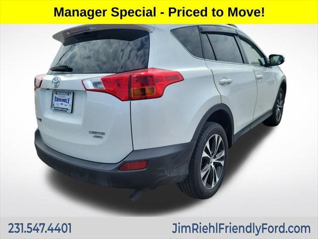 used 2015 Toyota RAV4 car, priced at $14,750