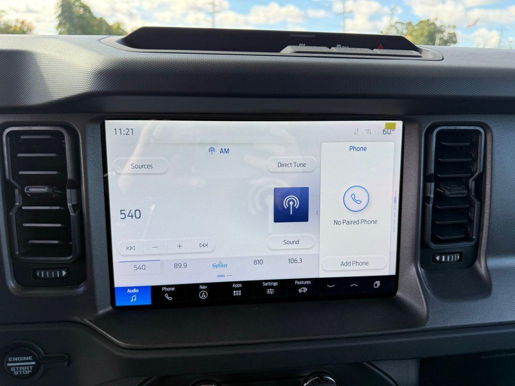 new 2025 Ford Bronco car, priced at $54,225