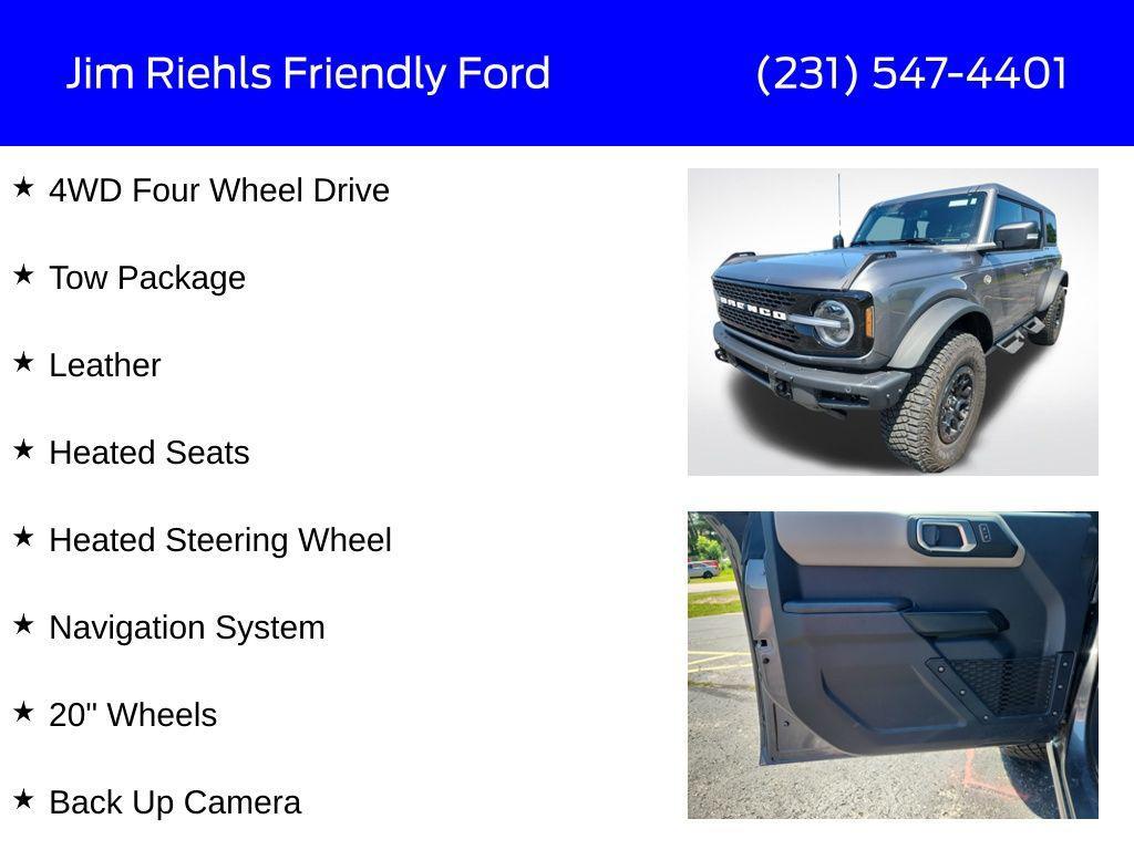 used 2024 Ford Bronco car, priced at $51,750