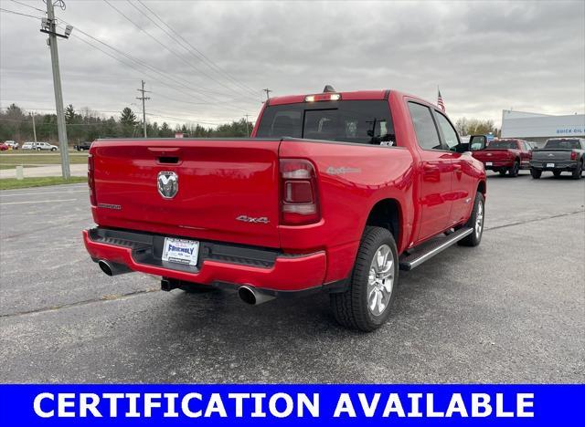 used 2021 Ram 1500 car, priced at $32,987