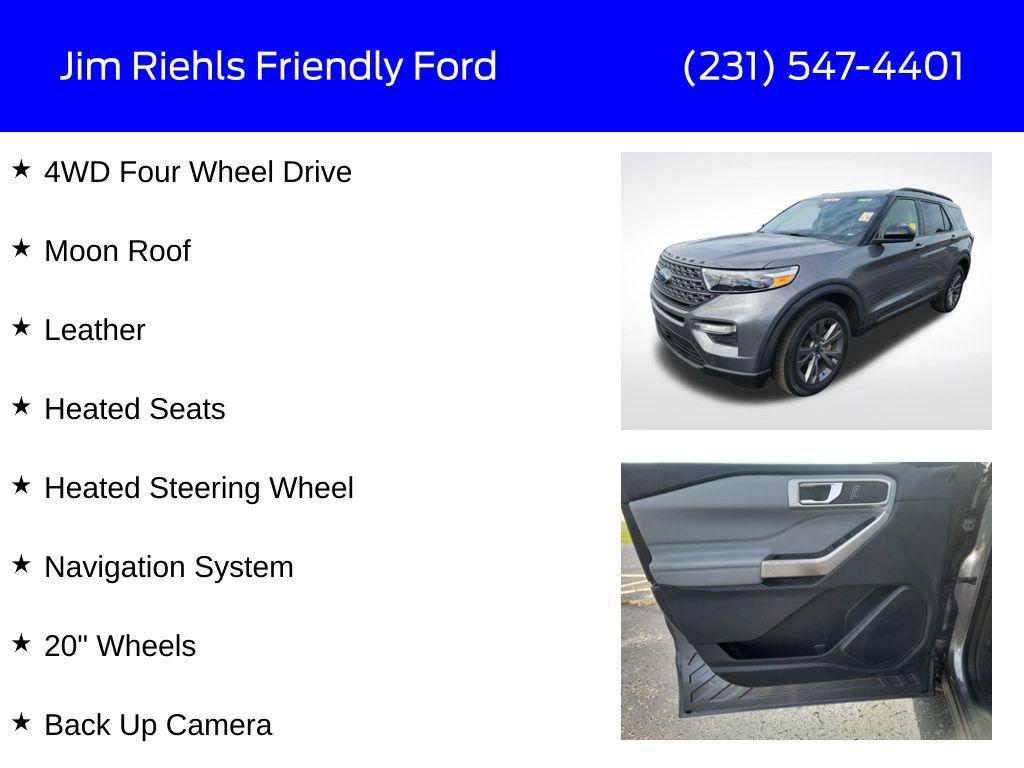 used 2022 Ford Explorer car, priced at $30,750