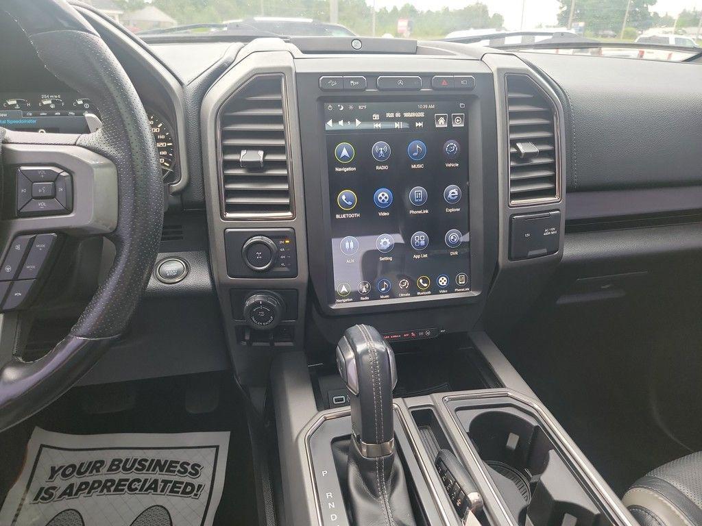 used 2018 Ford F-150 car, priced at $38,500