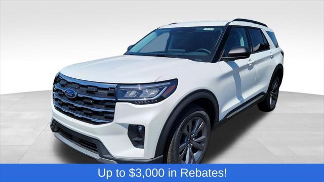 new 2025 Ford Explorer car, priced at $45,404