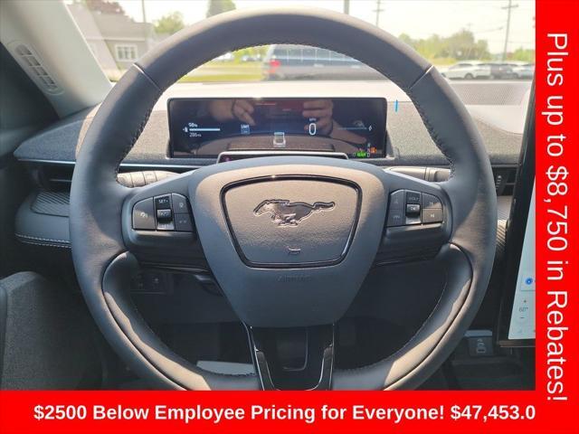 new 2025 Ford Mustang Mach-E car, priced at $49,953