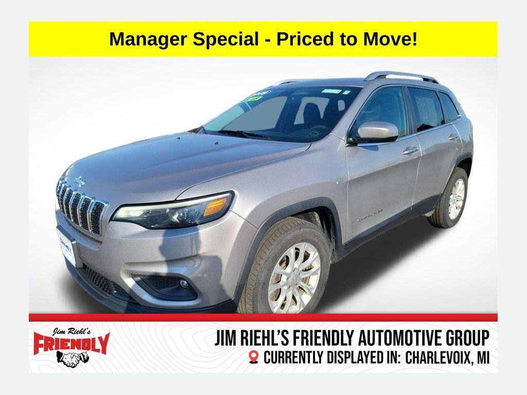 used 2019 Jeep Cherokee car, priced at $10,500