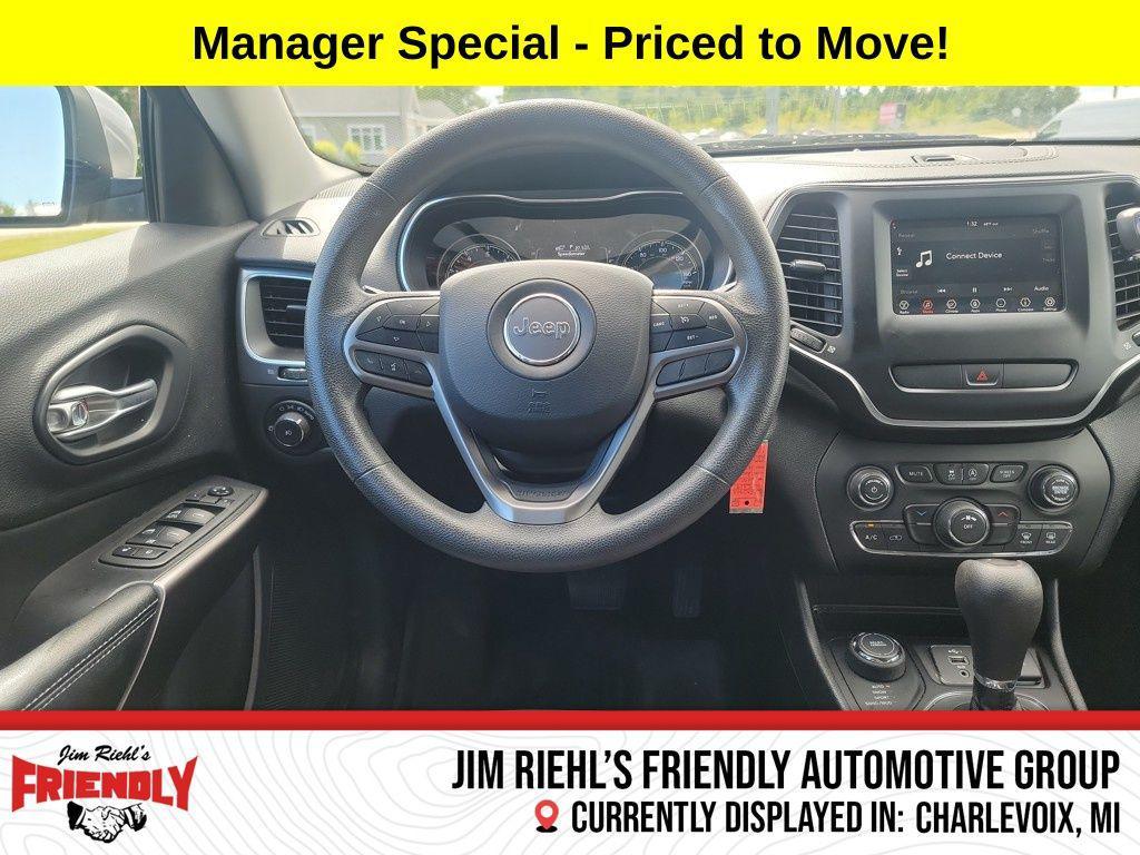 used 2019 Jeep Cherokee car, priced at $10,500