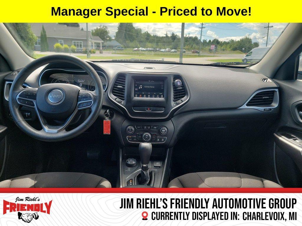 used 2019 Jeep Cherokee car, priced at $10,500