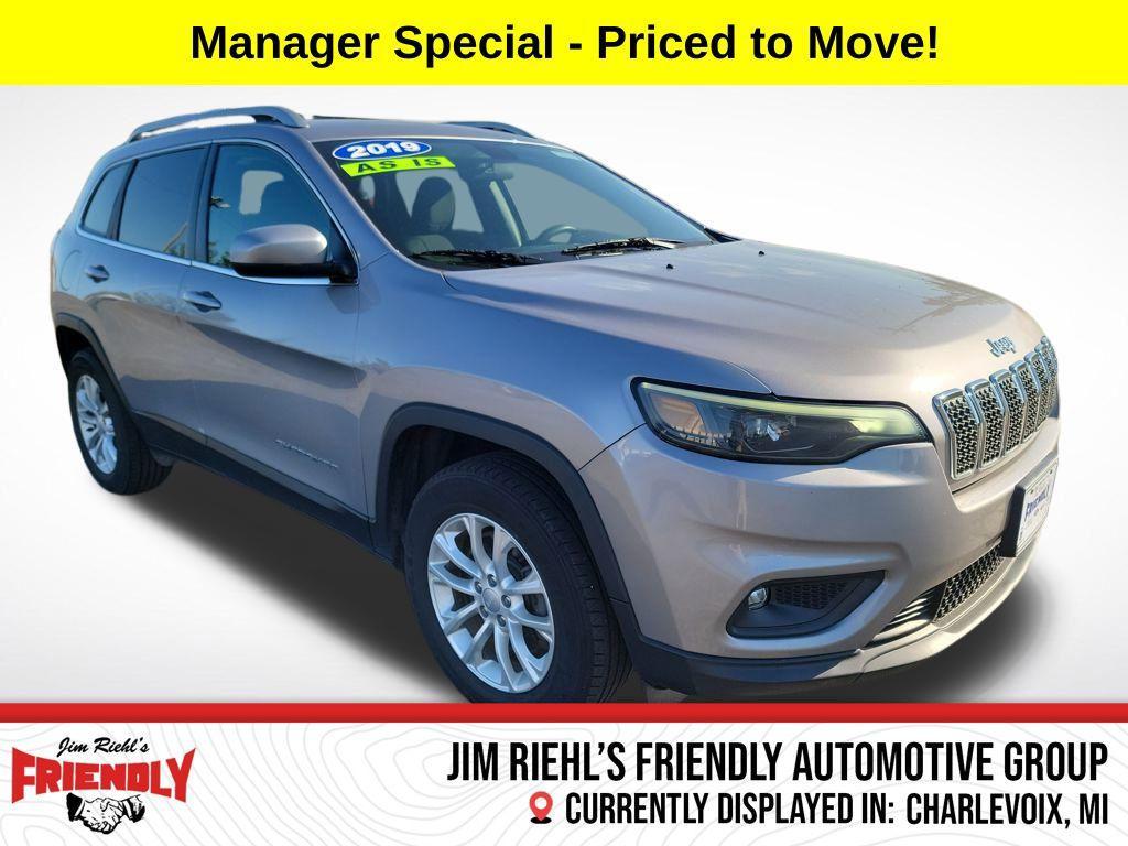 used 2019 Jeep Cherokee car, priced at $10,500