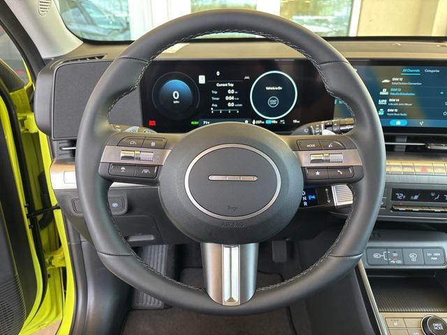 new 2025 Hyundai Kona EV car, priced at $37,585