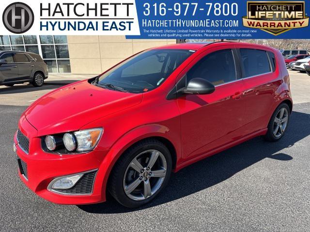 used 2015 Chevrolet Sonic car, priced at $15,000