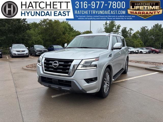 used 2021 Nissan Armada car, priced at $29,998