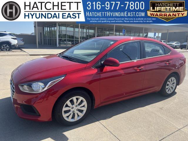 used 2019 Hyundai Accent car, priced at $14,398