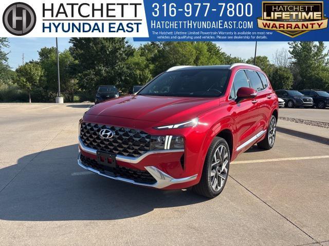 used 2022 Hyundai Santa Fe car, priced at $33,998