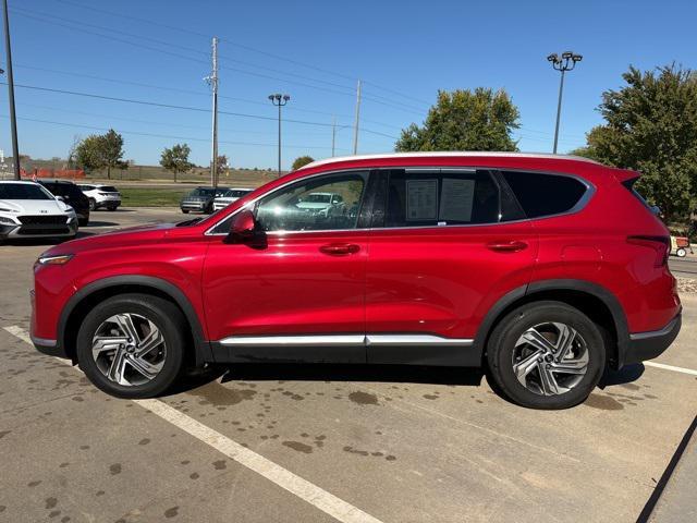 used 2022 Hyundai Santa Fe car, priced at $24,498