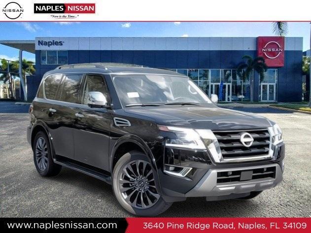 used 2023 Nissan Armada car, priced at $49,000