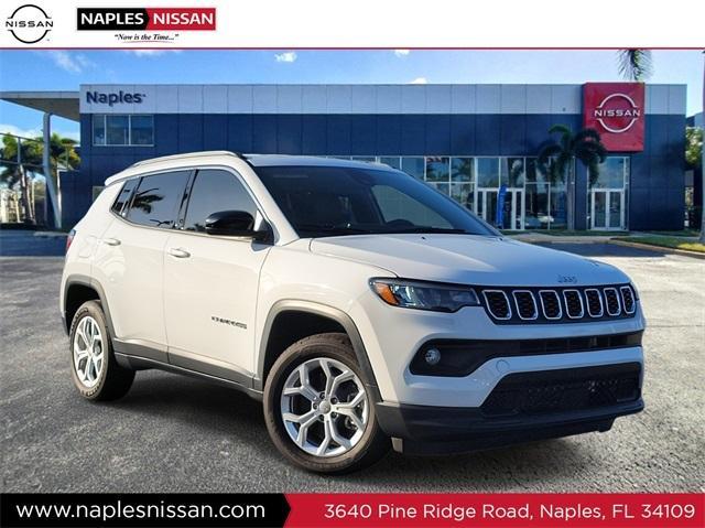 used 2024 Jeep Compass car, priced at $23,500