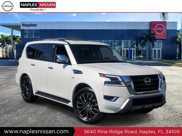 used 2022 Nissan Armada car, priced at $43,000