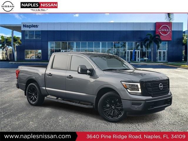 used 2023 Nissan Titan car, priced at $37,075