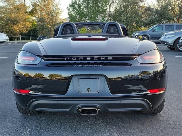 used 2019 Porsche 718 Boxster car, priced at $55,000