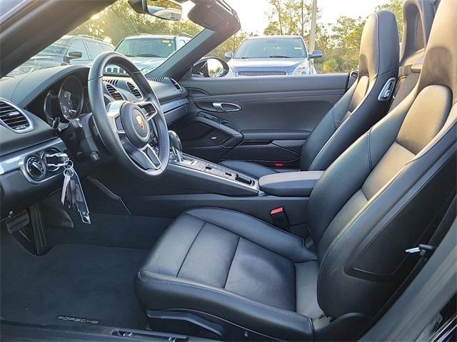 used 2019 Porsche 718 Boxster car, priced at $55,000