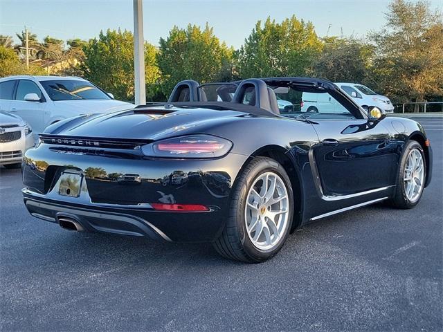 used 2019 Porsche 718 Boxster car, priced at $55,000