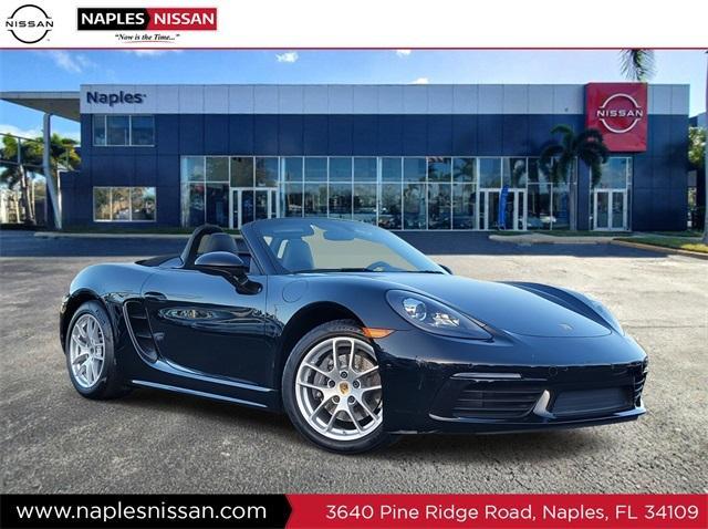 used 2019 Porsche 718 Boxster car, priced at $55,000