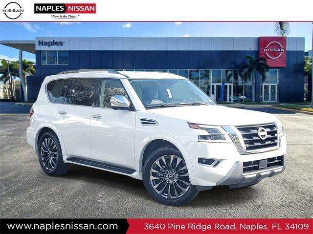 used 2023 Nissan Armada car, priced at $50,625