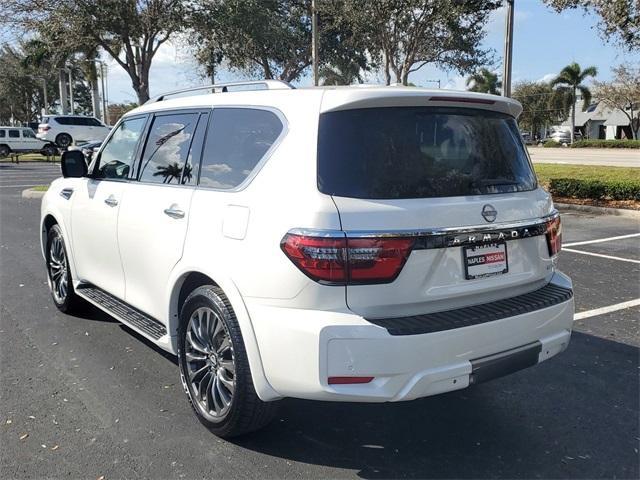 used 2023 Nissan Armada car, priced at $48,500