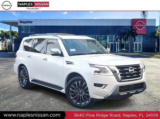 used 2023 Nissan Armada car, priced at $50,625