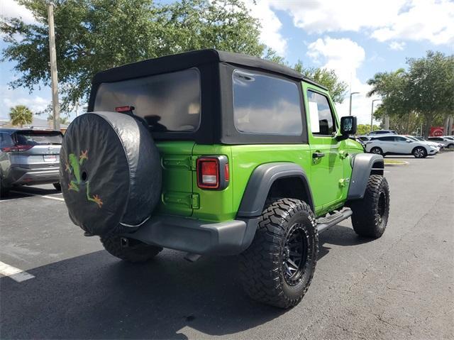 used 2019 Jeep Wrangler car, priced at $27,000