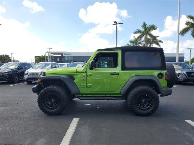 used 2019 Jeep Wrangler car, priced at $27,000