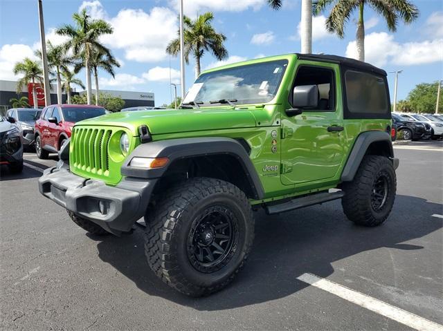 used 2019 Jeep Wrangler car, priced at $27,000