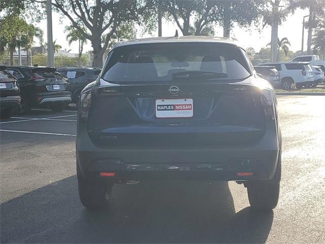 new 2025 Nissan Kicks car, priced at $25,595
