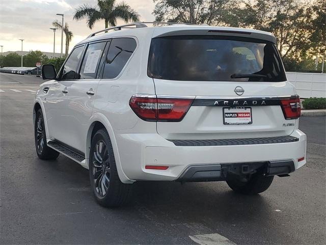 used 2022 Nissan Armada car, priced at $48,900