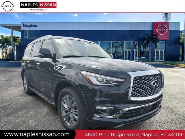 used 2024 INFINITI QX80 car, priced at $50,000