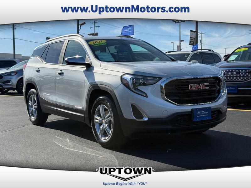 used 2021 GMC Terrain car, priced at $22,995