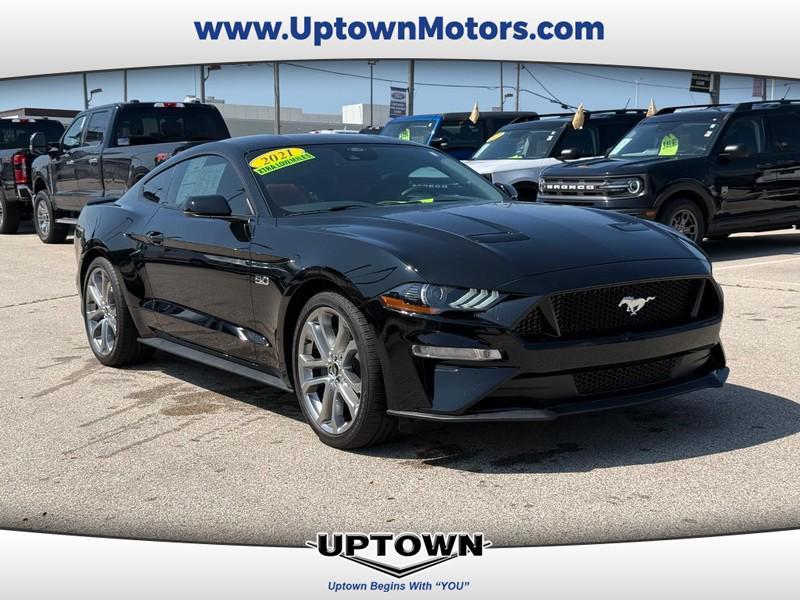 used 2021 Ford Mustang car, priced at $39,995