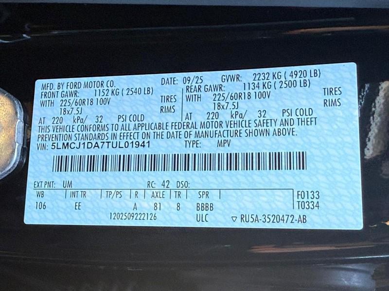 new 2026 Lincoln Corsair car, priced at $43,780