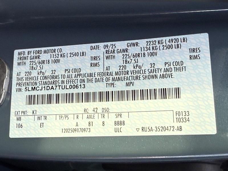 new 2026 Lincoln Corsair car, priced at $44,530