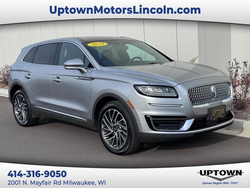 used 2020 Lincoln Nautilus car, priced at $24,995