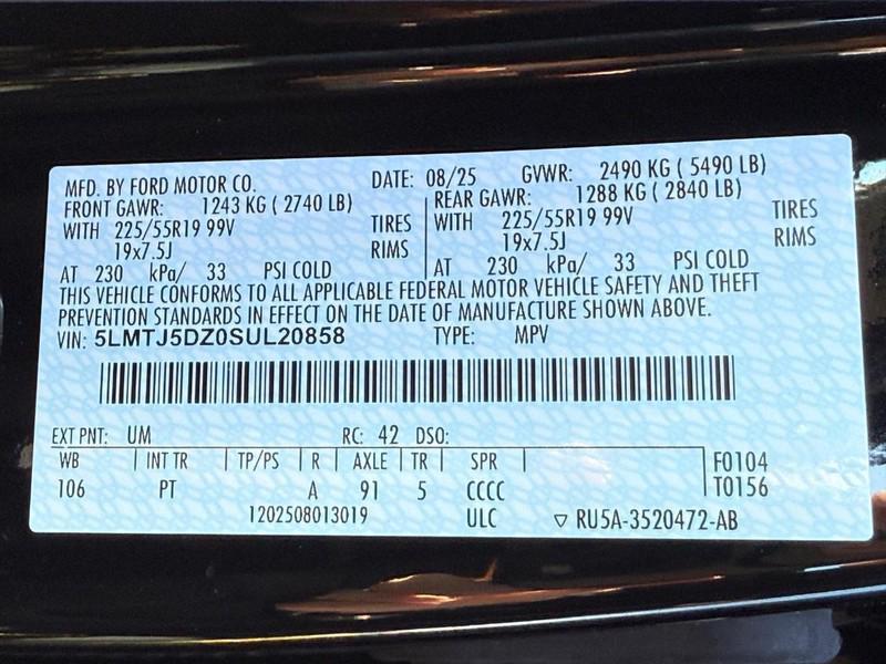 new 2025 Lincoln Corsair car, priced at $56,602