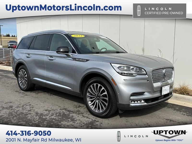 used 2022 Lincoln Aviator car, priced at $48,995