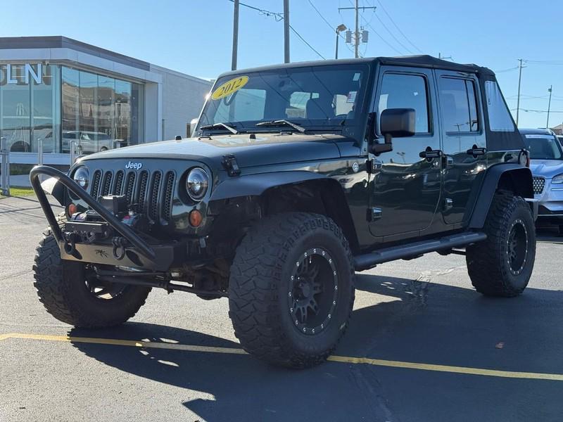 used 2012 Jeep Wrangler Unlimited car, priced at $16,495