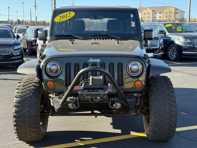 used 2012 Jeep Wrangler Unlimited car, priced at $16,495