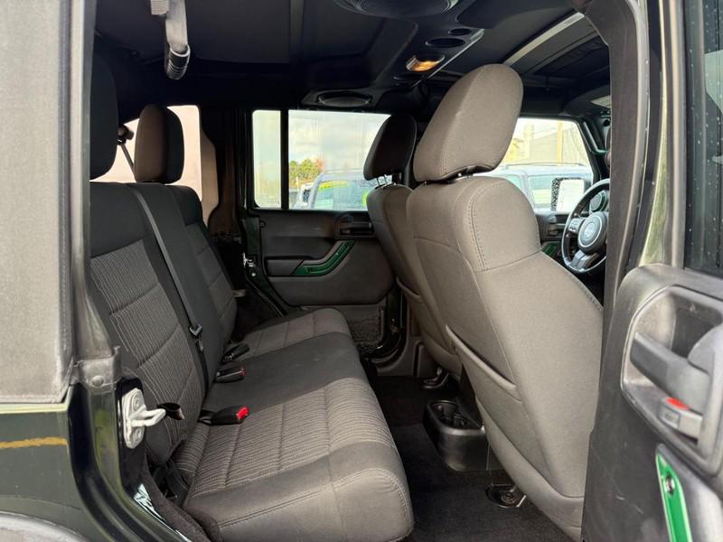 used 2012 Jeep Wrangler Unlimited car, priced at $16,495