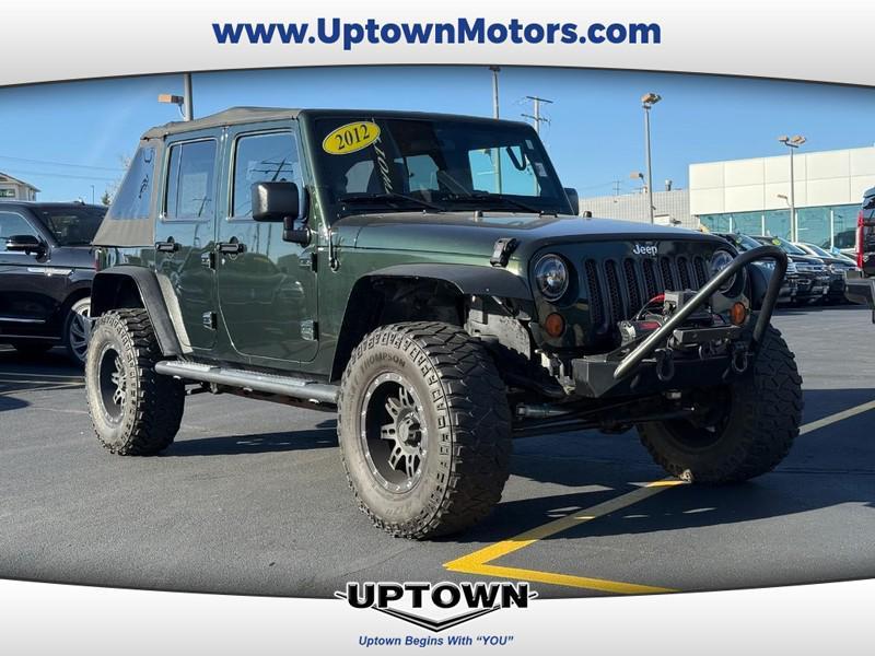 used 2012 Jeep Wrangler Unlimited car, priced at $16,495