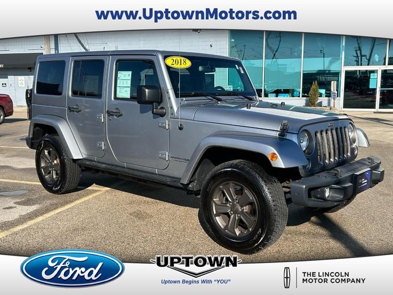 used 2018 Jeep Wrangler JK Unlimited car, priced at $24,495